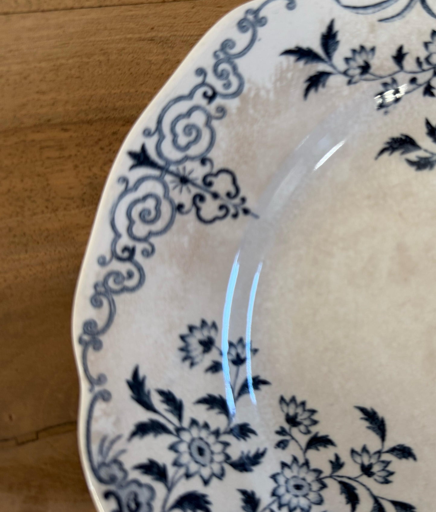 Sarreguemines"Moscou"Desert Plate