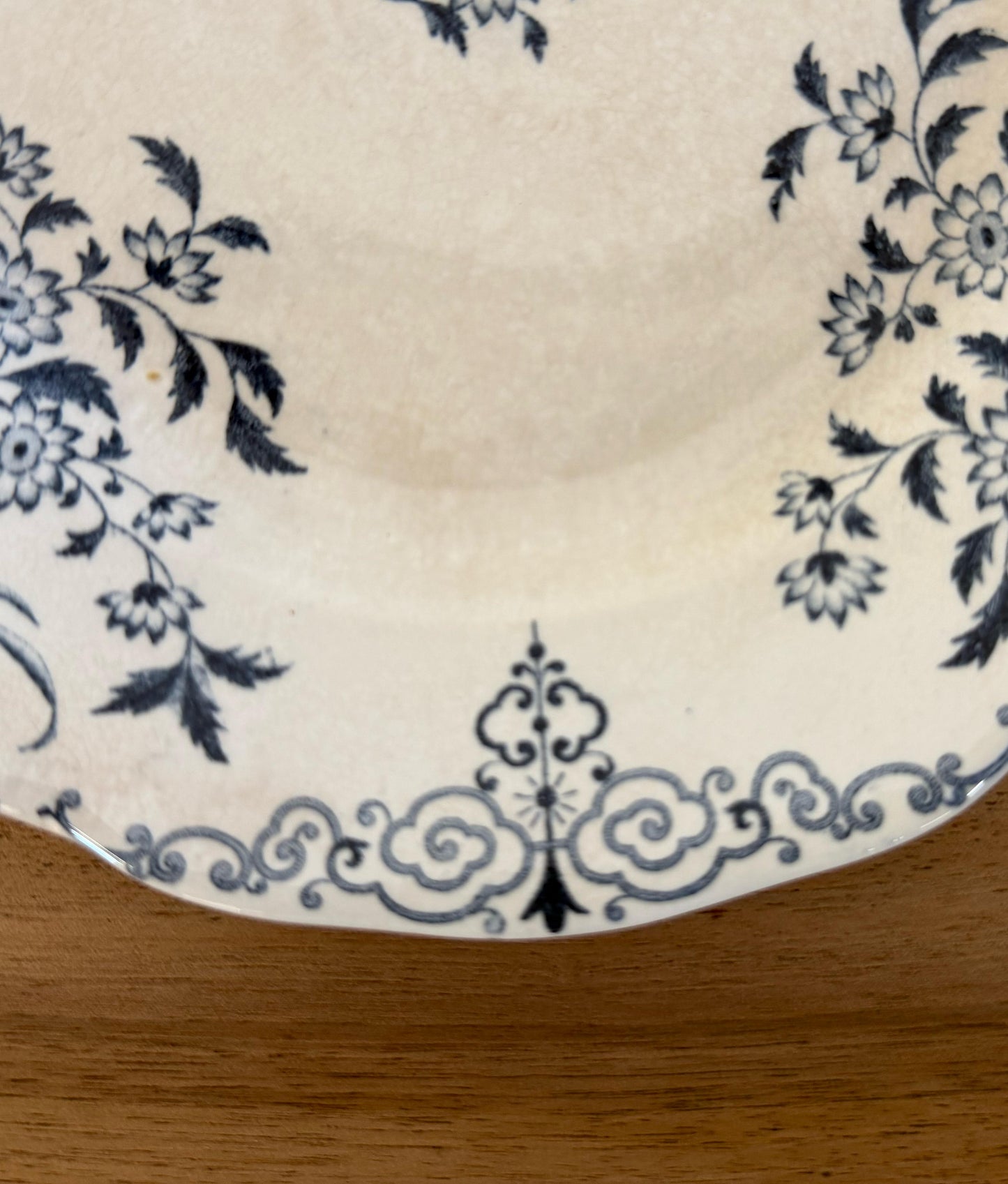 Sarreguemines"Moscou"Desert Plate