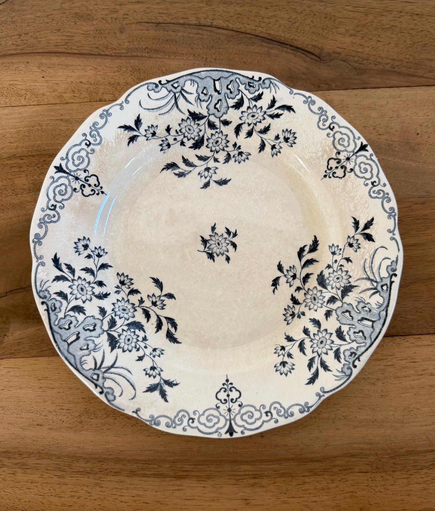 Sarreguemines"Moscou"Desert Plate