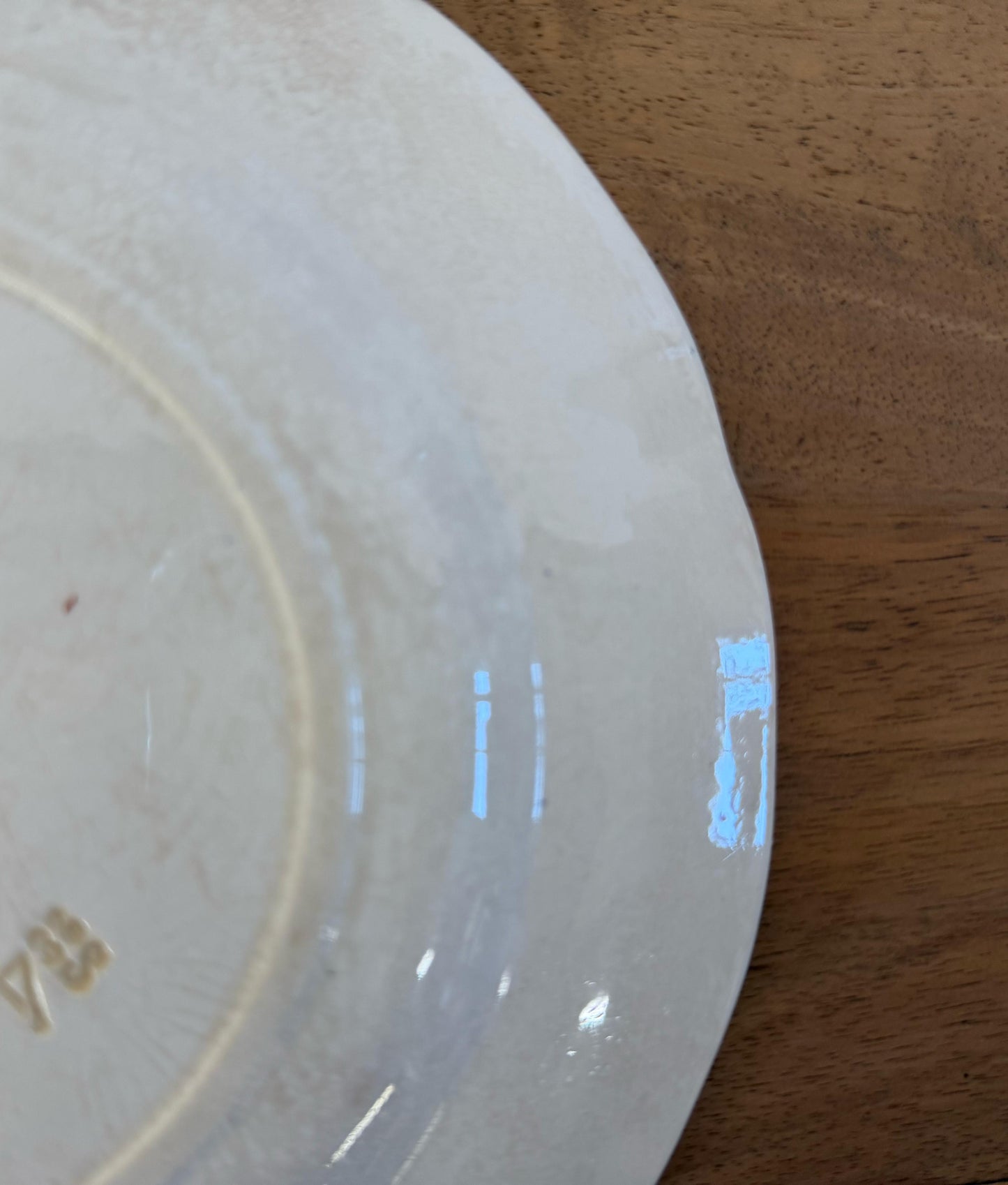Sarreguemines"Moscou"Desert Plate