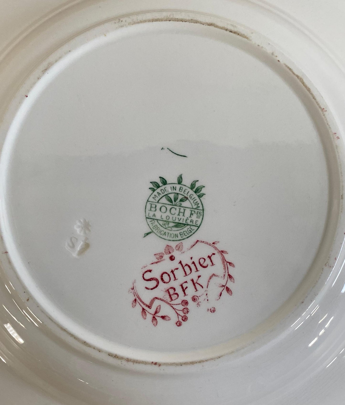 "BFK Boch" Sorbier BFK Soup Plate