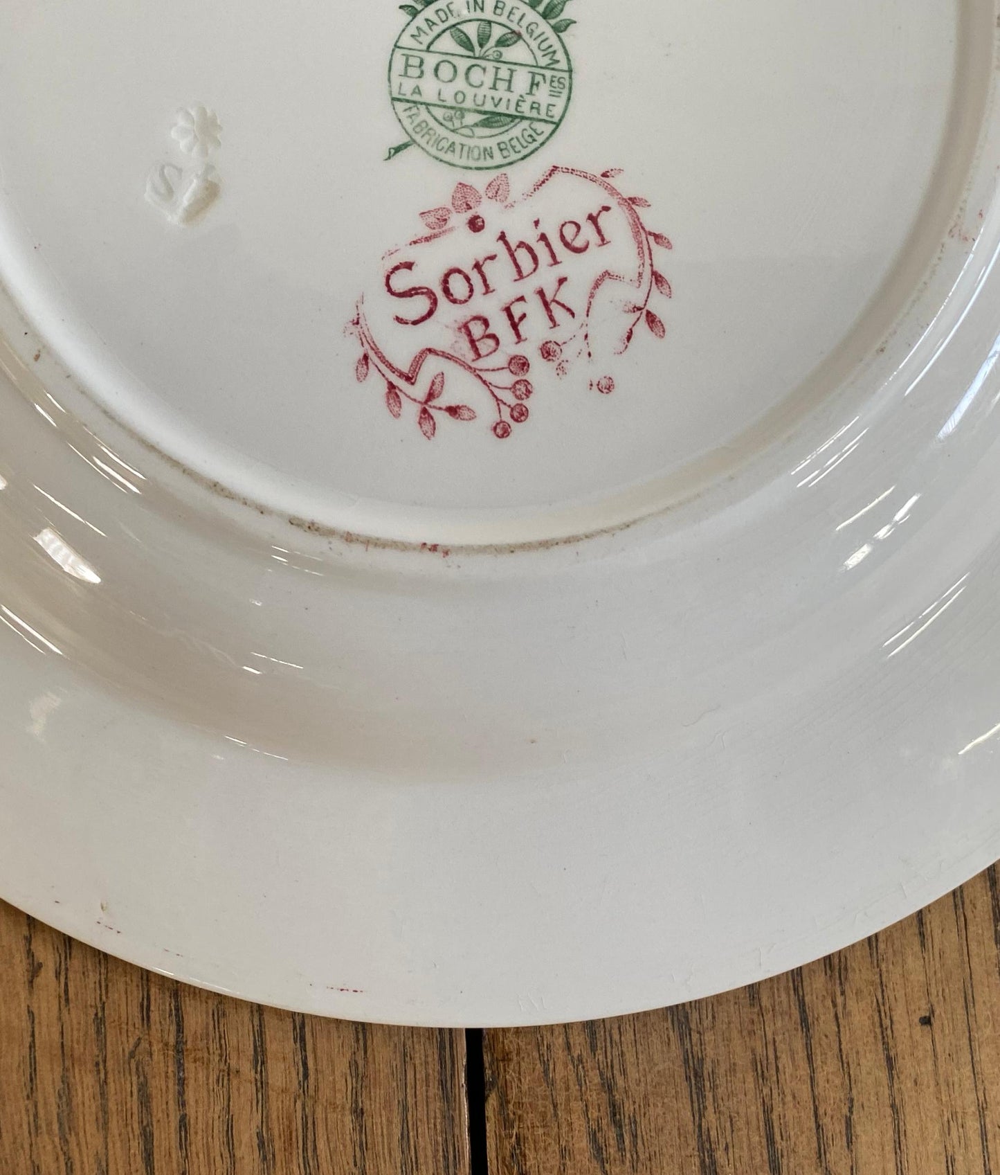 "BFK Boch" Sorbier BFK Soup Plate