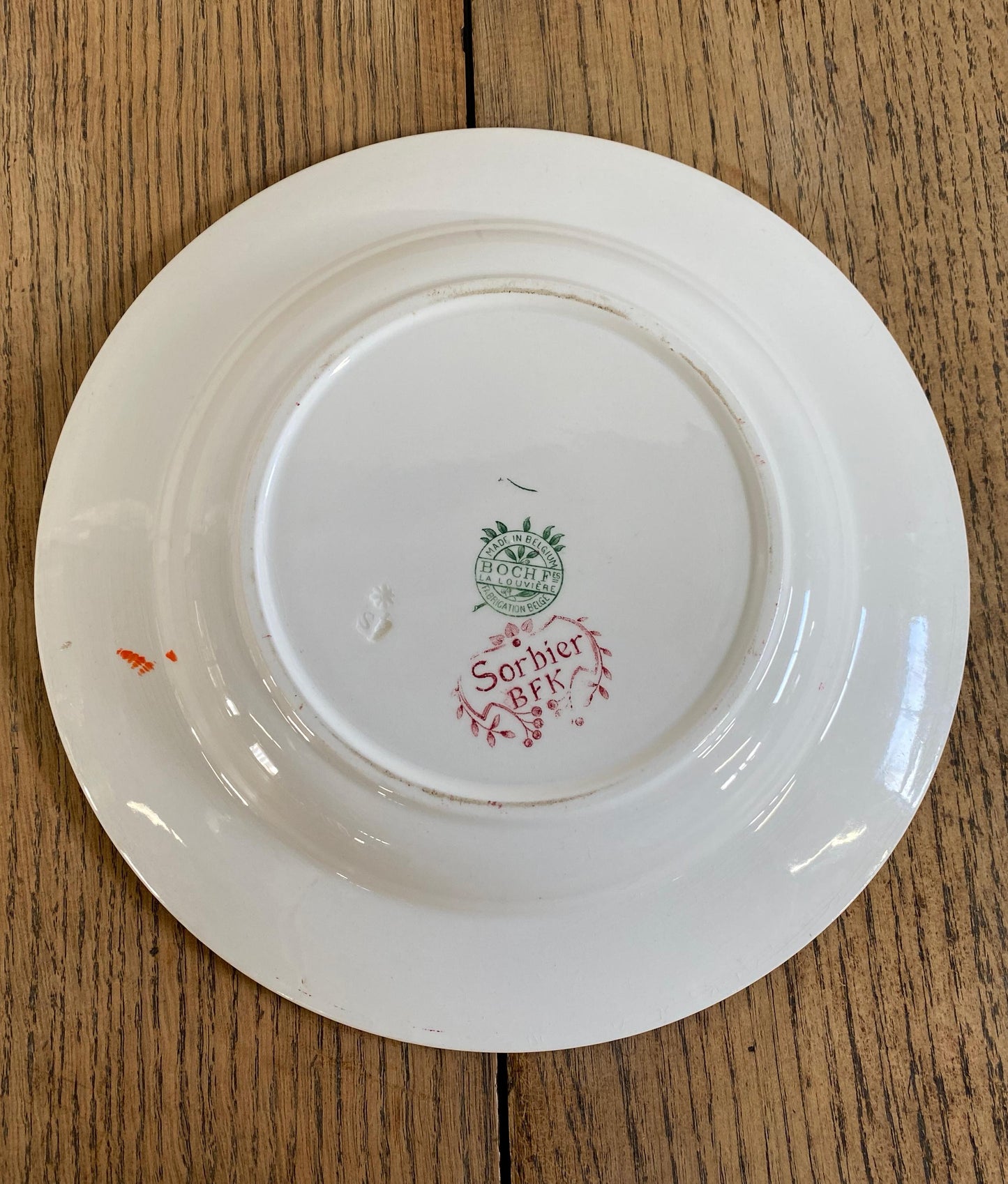 "BFK Boch" Sorbier BFK Soup Plate