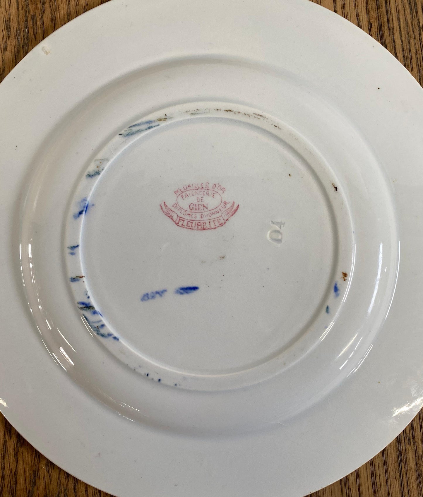 Gien"FLEURETTE" Plate