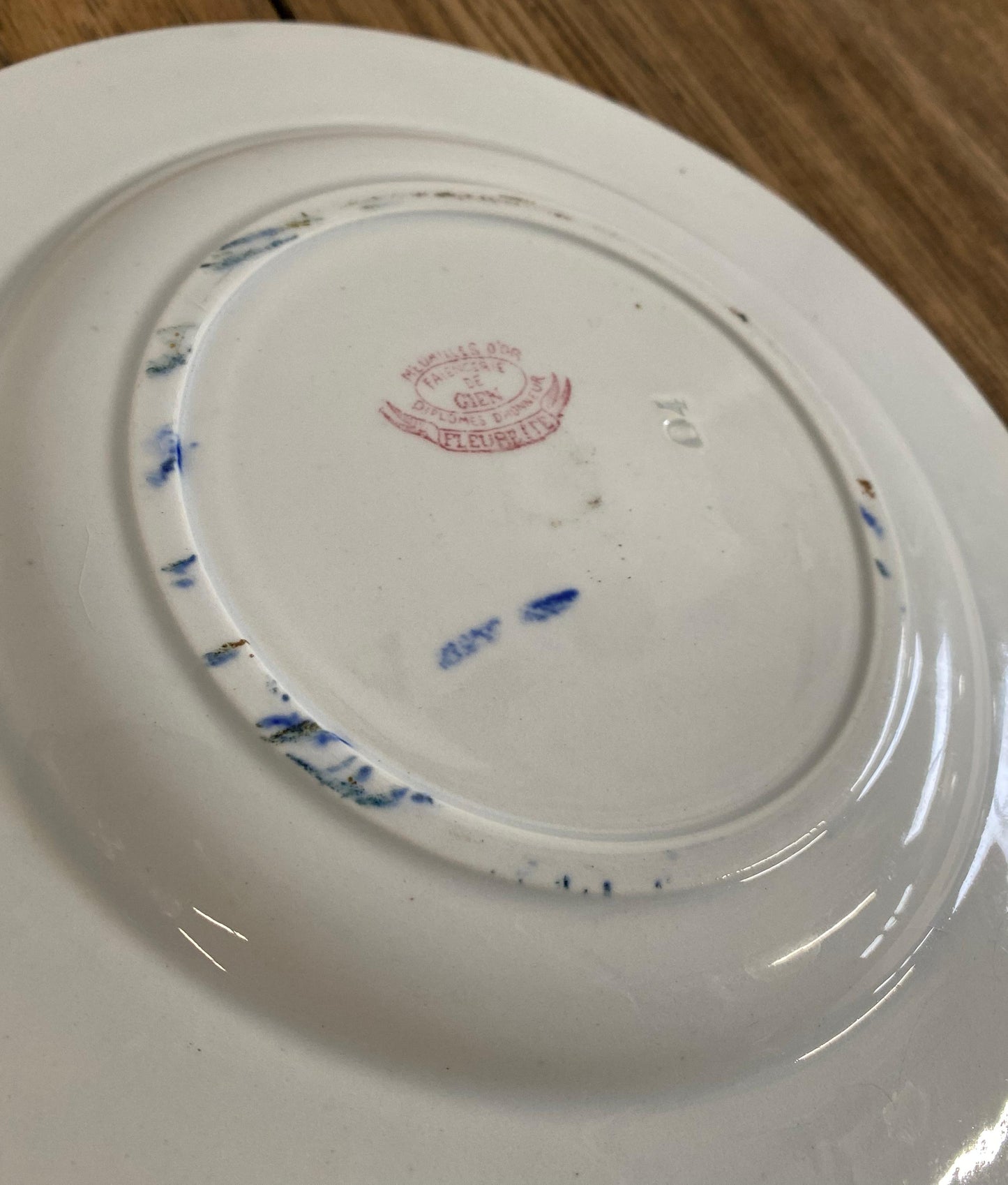 Gien"FLEURETTE" Plate