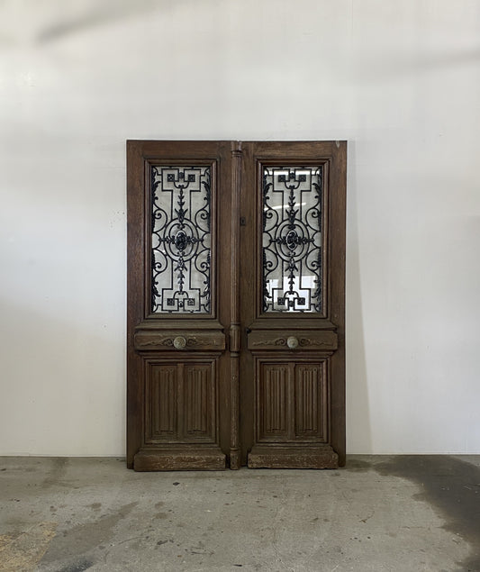 Iron Double Door