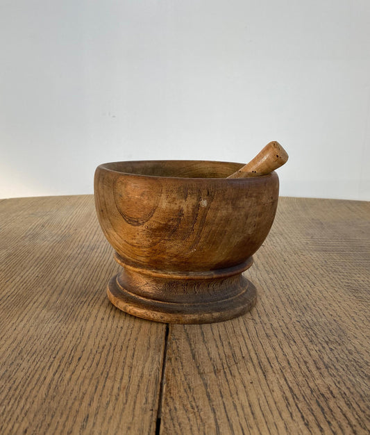 Wooden Mortar&pestle