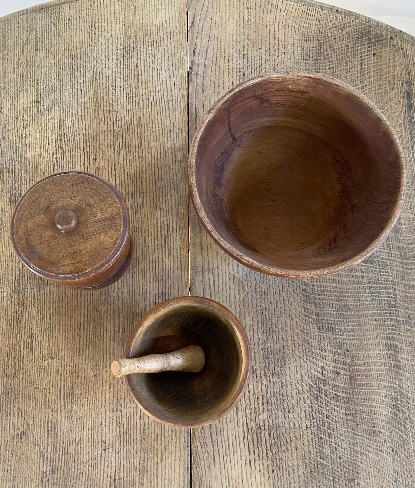 Wooden Mortar&pestle