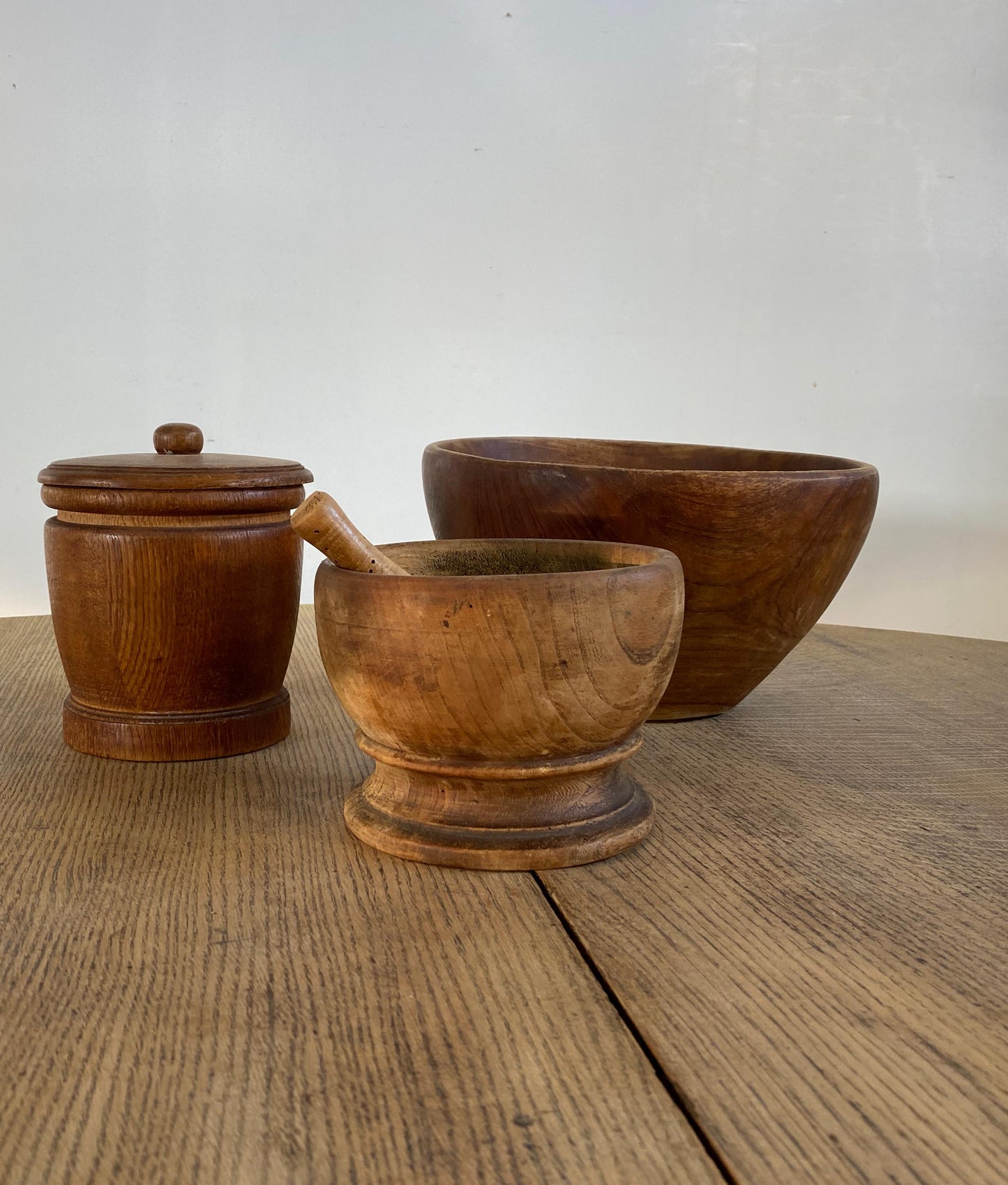 Wooden Mortar&pestle