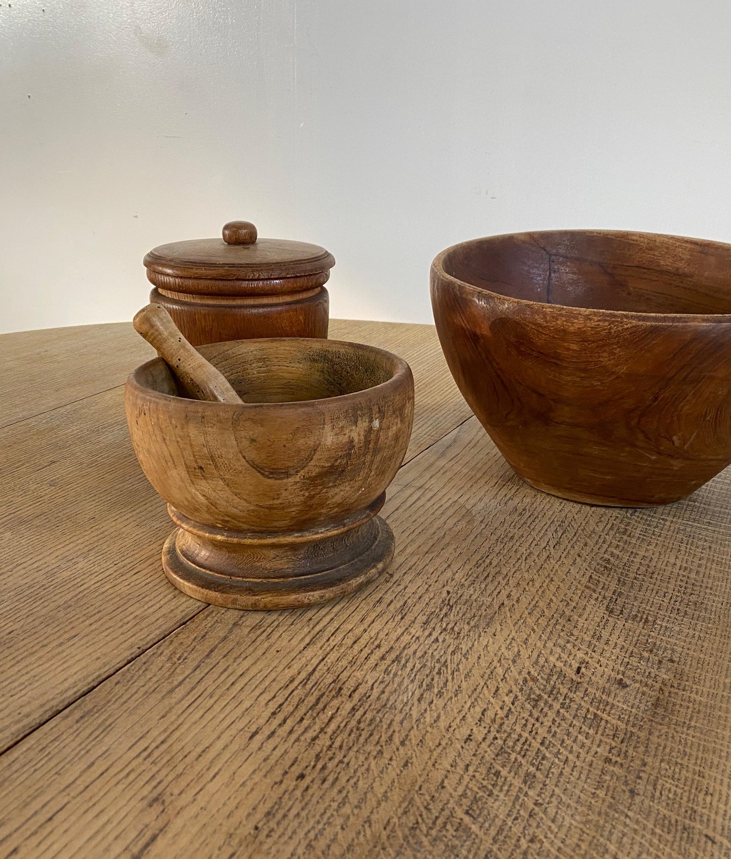 Wooden Mortar&pestle