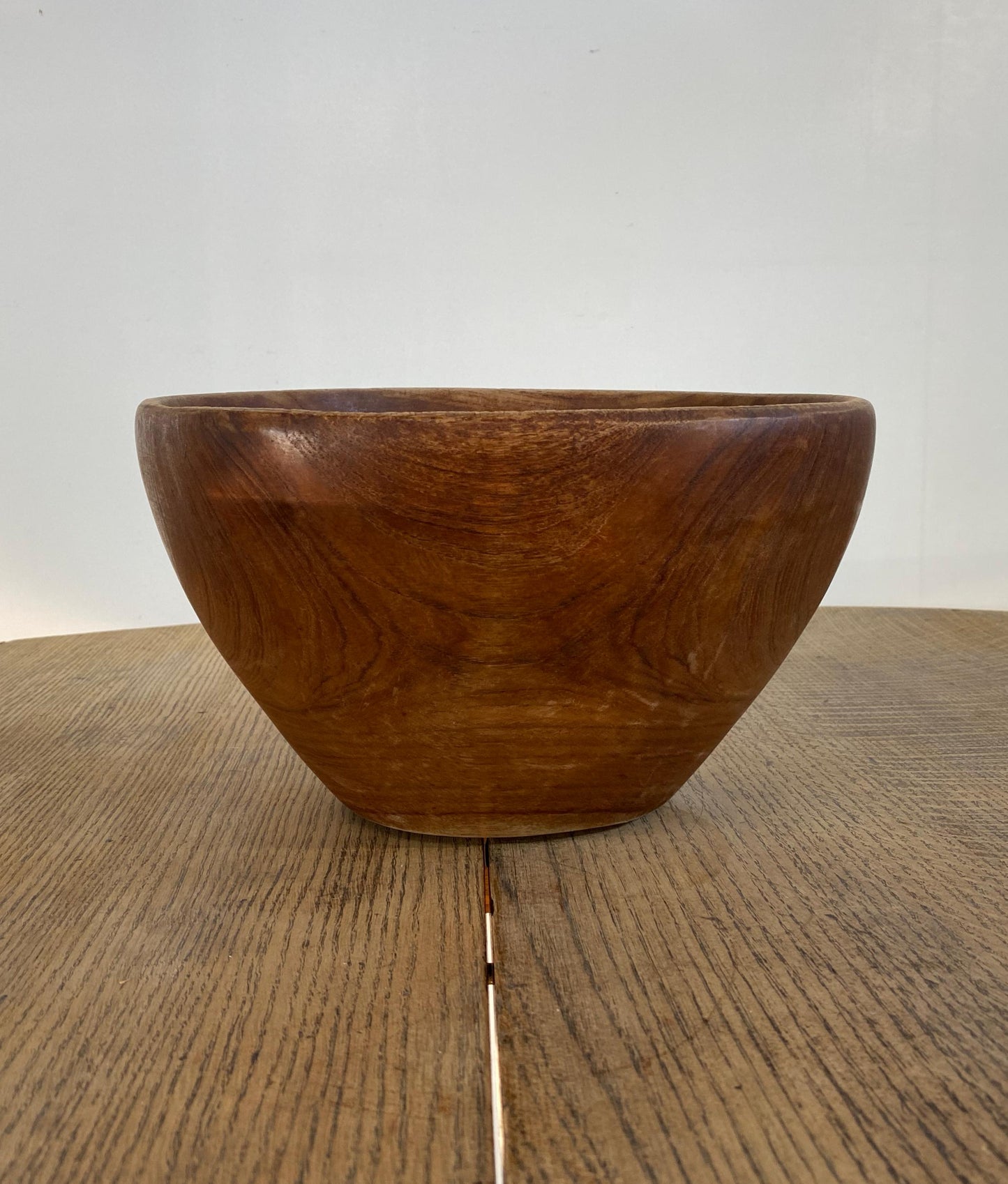 Wooden salad bowl