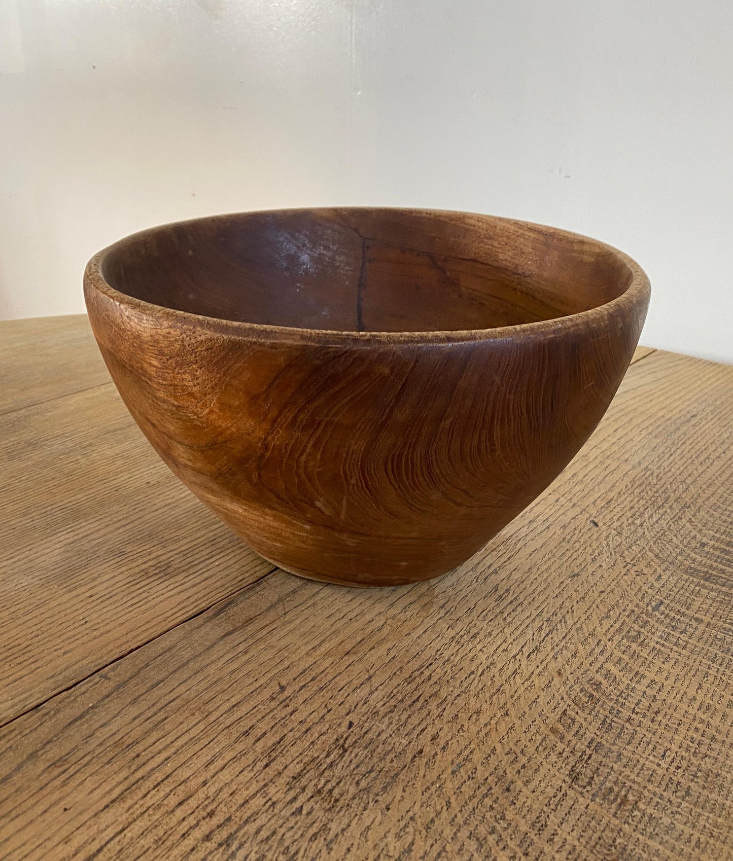 Wooden salad bowl