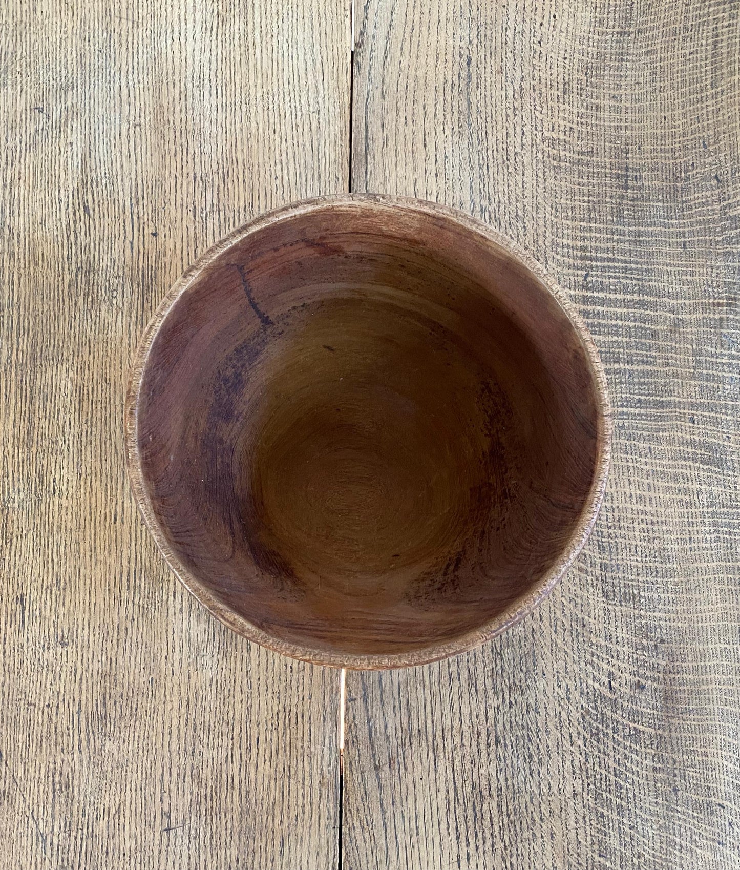 Wooden salad bowl