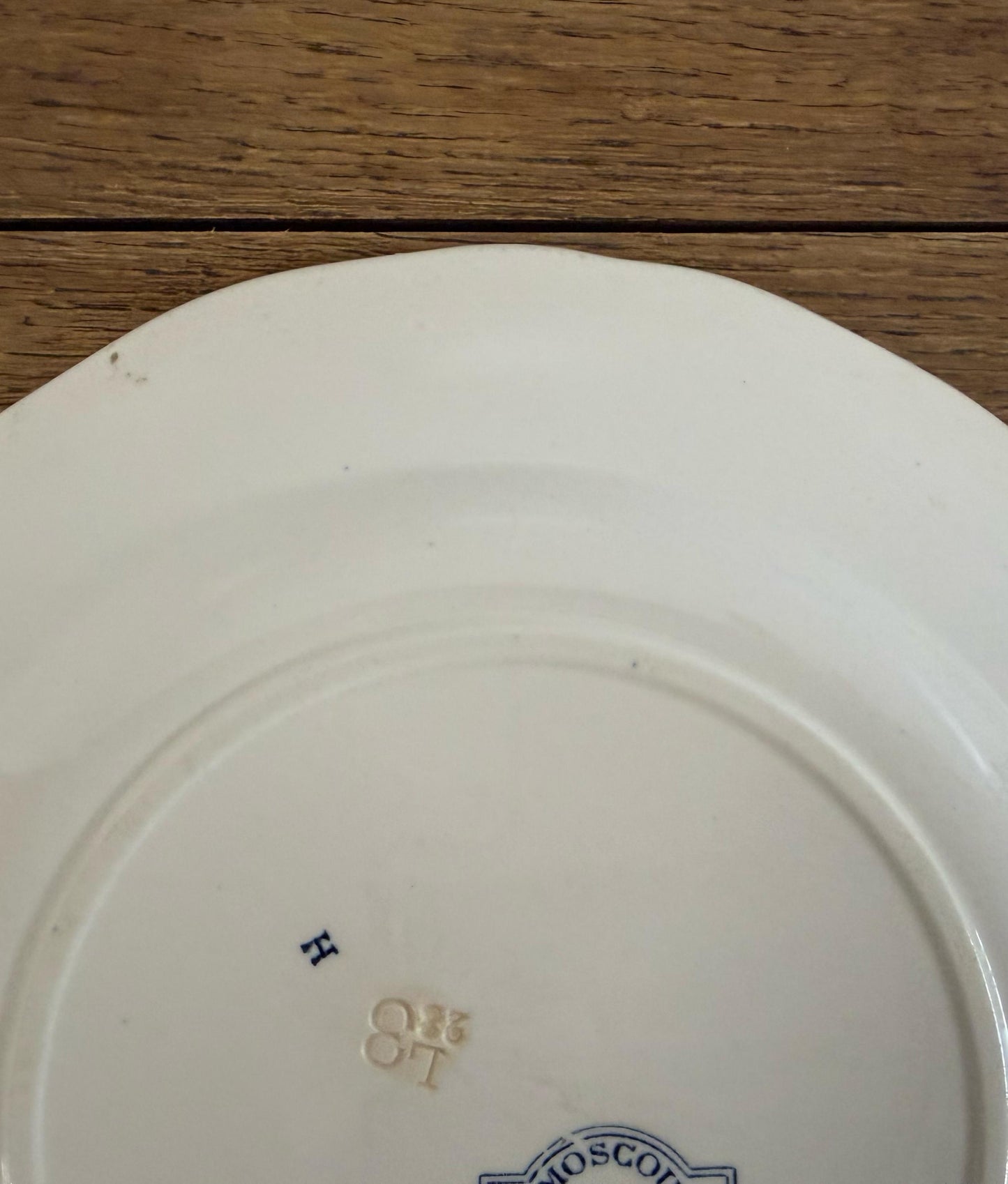 Sarreguemines"Moscou"Plate　