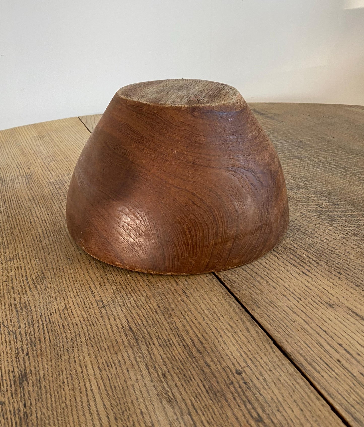 Wooden salad bowl