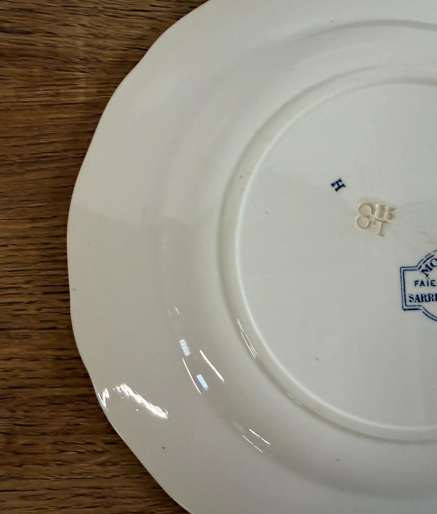 Sarreguemines"Moscou"Plate　