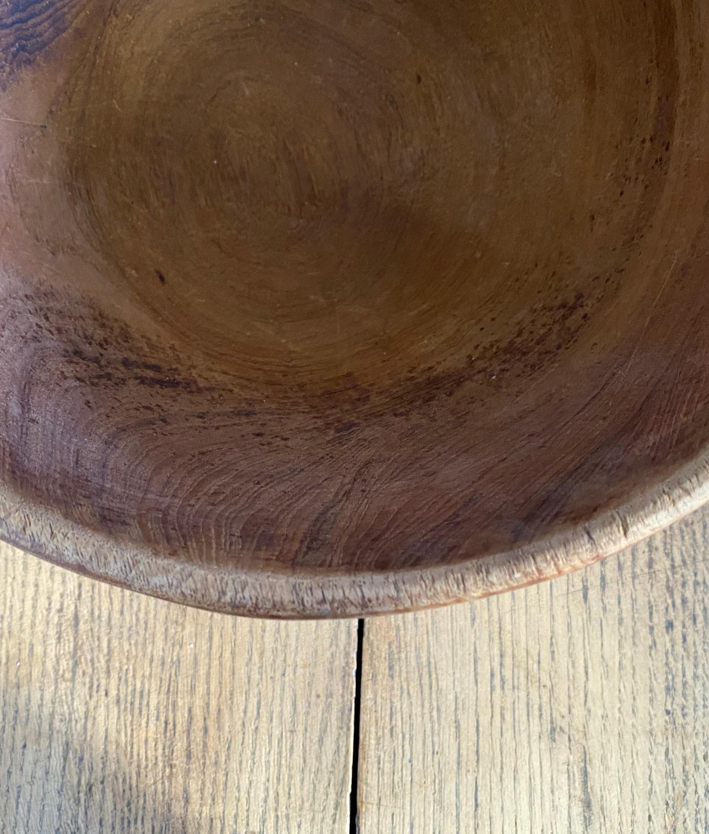 Wooden salad bowl
