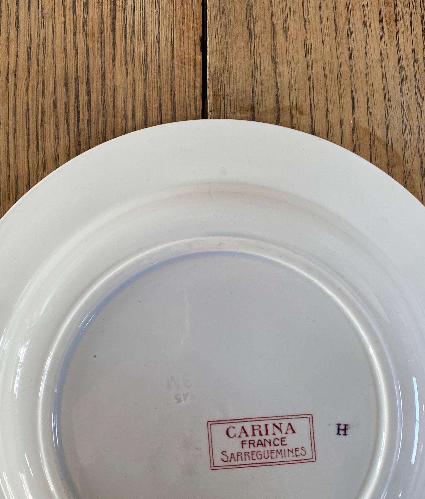 Sarreguemines"CARINA U&C"Soup Plate