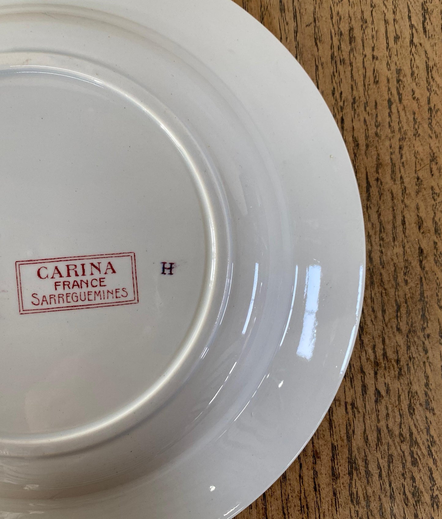 Sarreguemines"CARINA U&C"Soup Plate