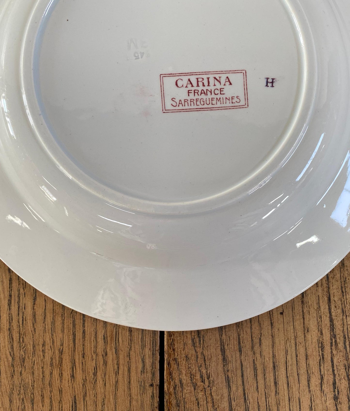 Sarreguemines"CARINA U&C"Soup Plate