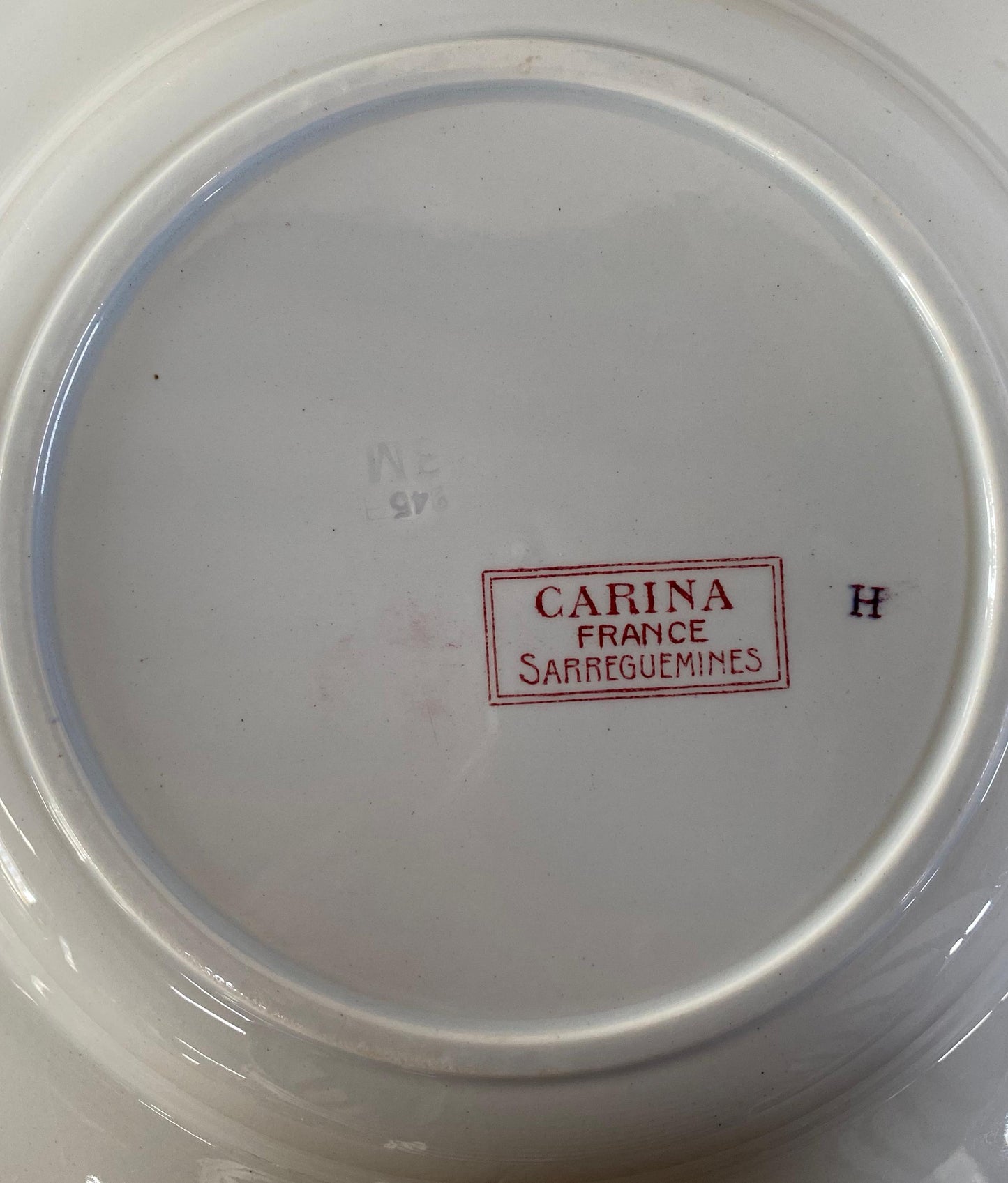 Sarreguemines"CARINA U&C"Soup Plate