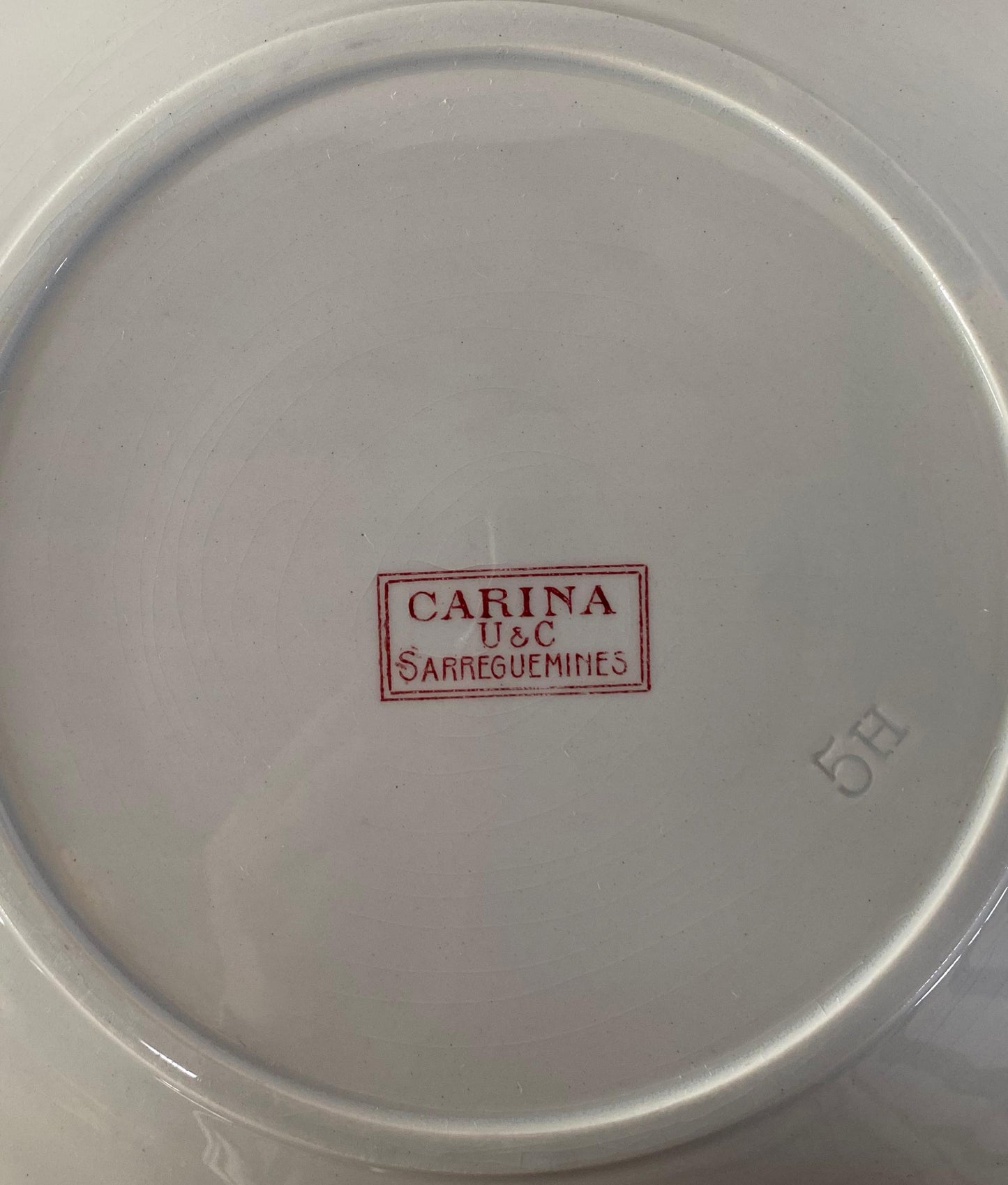Sarreguemines"CARINA U&C"Desert Plate
