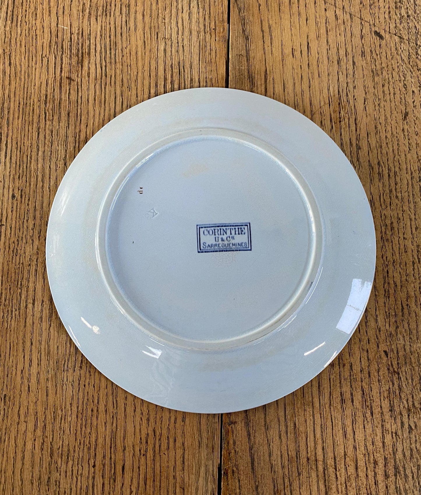 Sarreguemines"CORIN'THE  U&C"Dinner Plate B