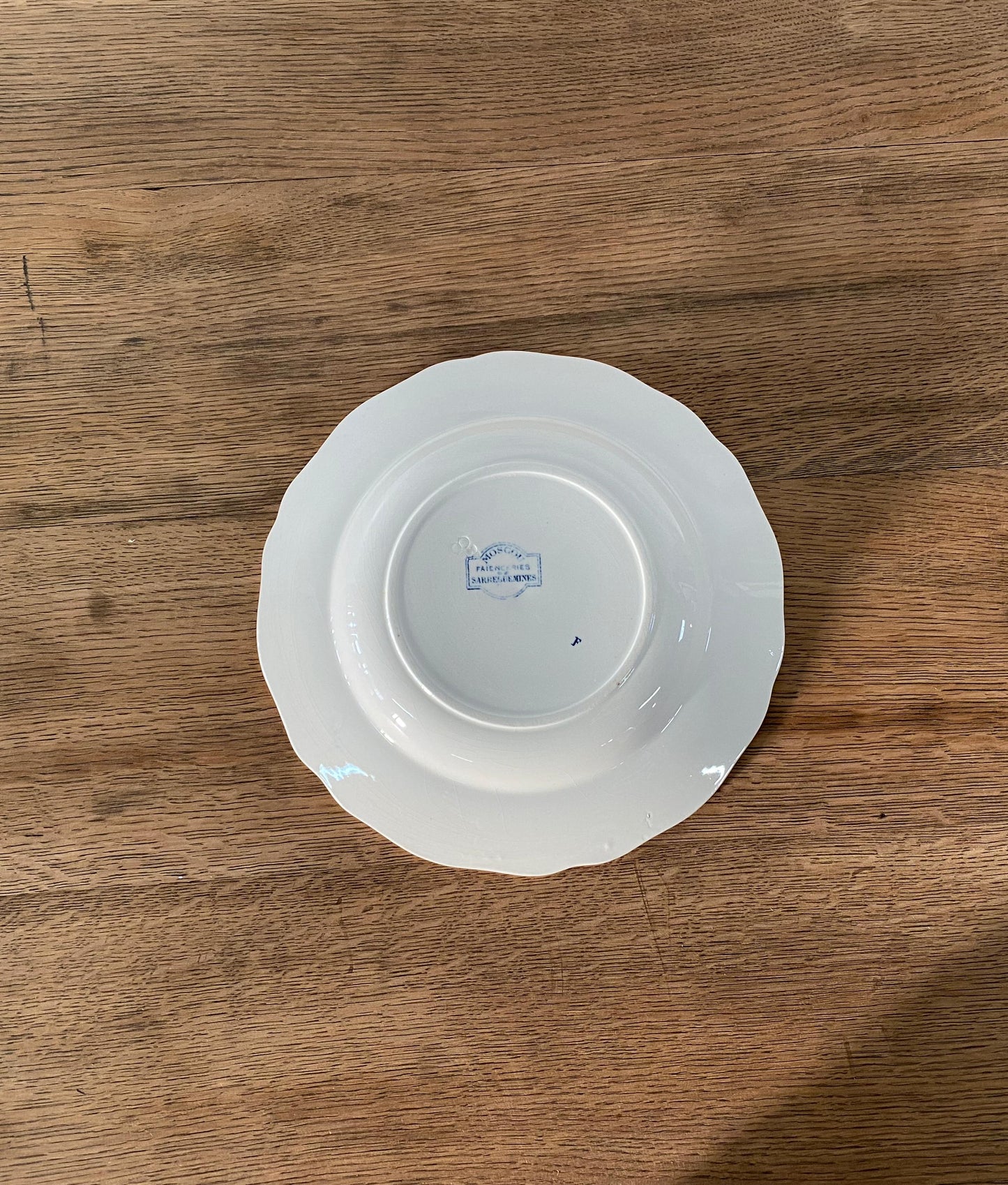 Sarreguemines"Moscou"Soup Plate