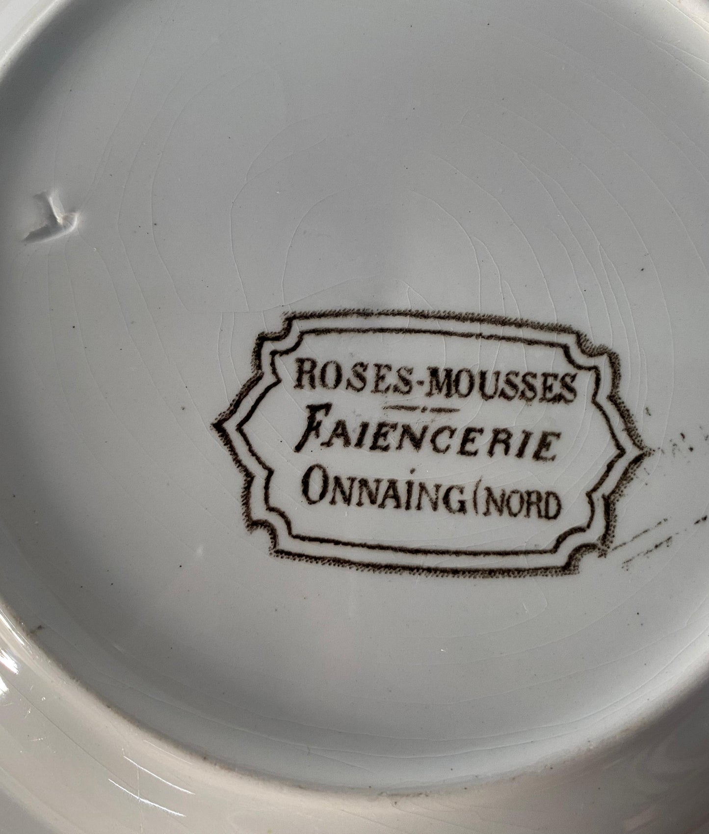 "ONNAING nord"Soup Plate