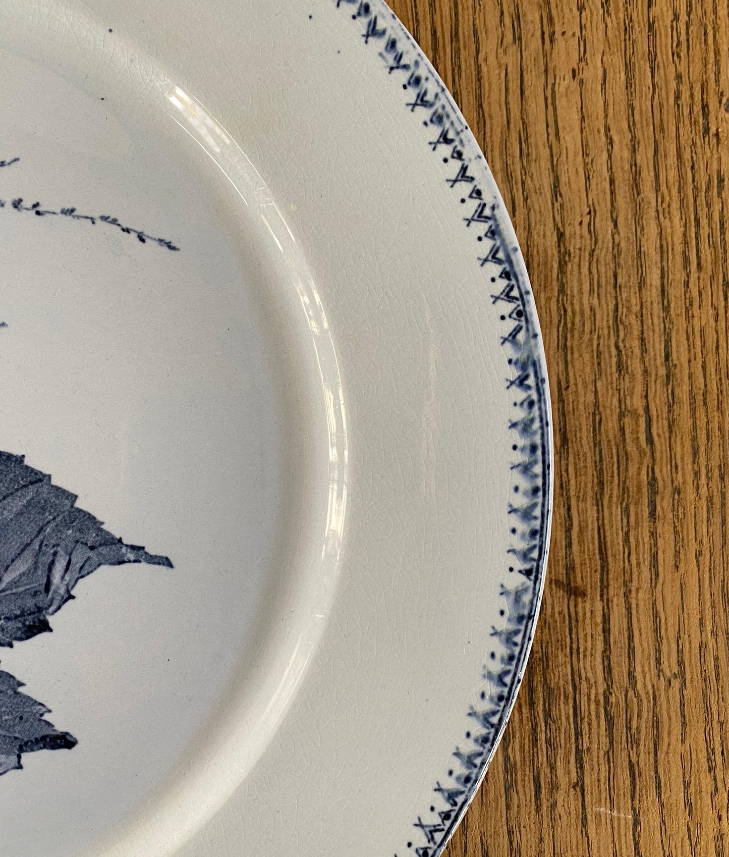 Sarreguemines"CORIN'THE  U&C"Dinner Plate A