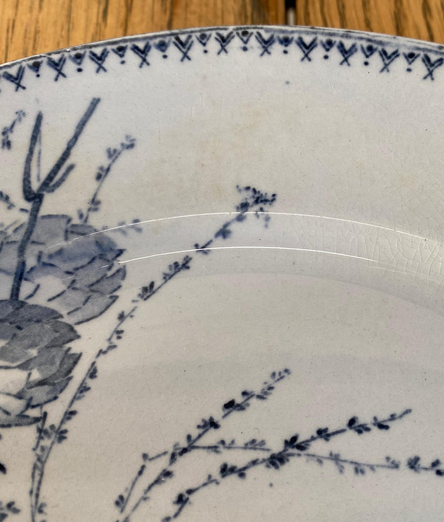 Sarreguemines"CORIN'THE  U&C"Dinner Plate A