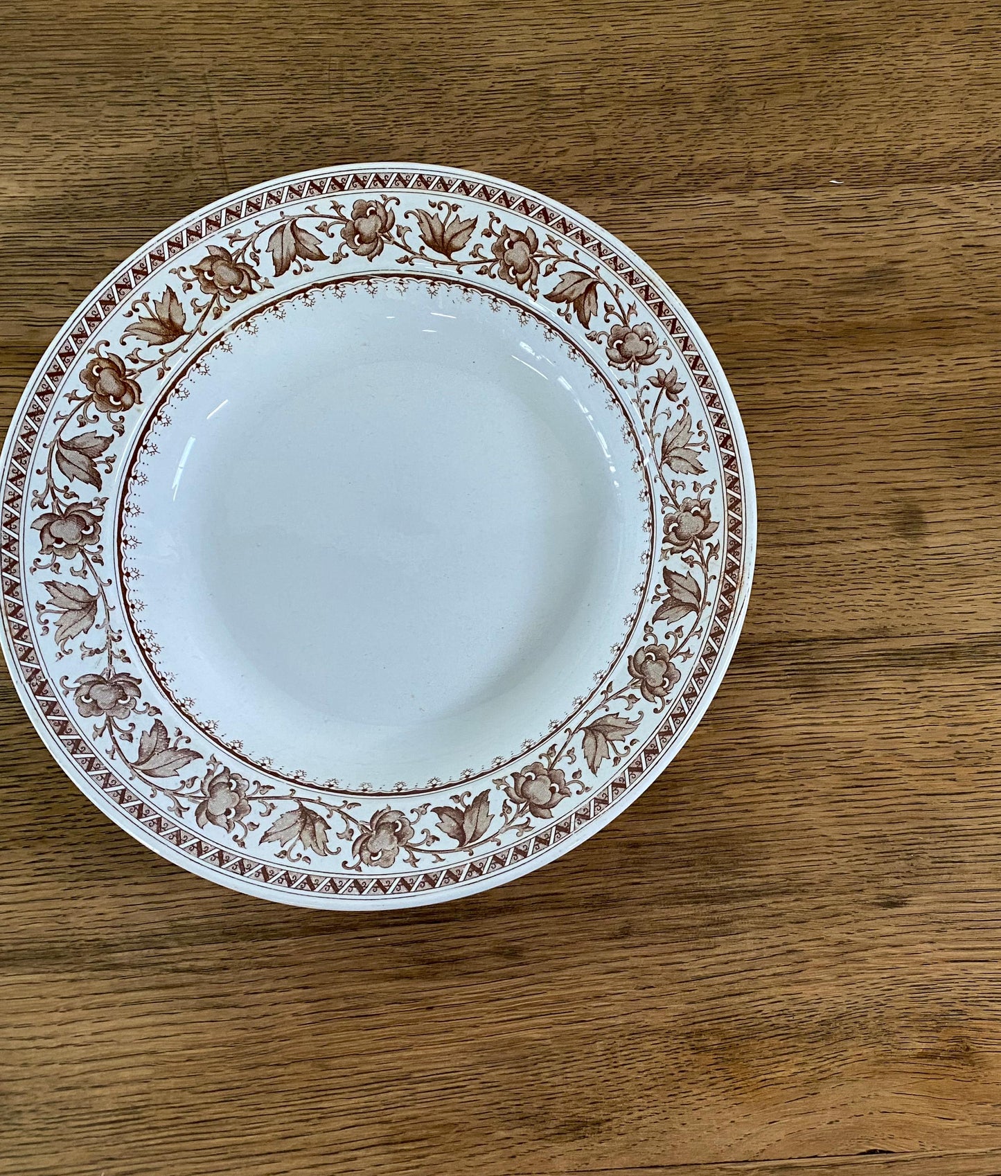 "SARREGUEMINES" Soup Plate