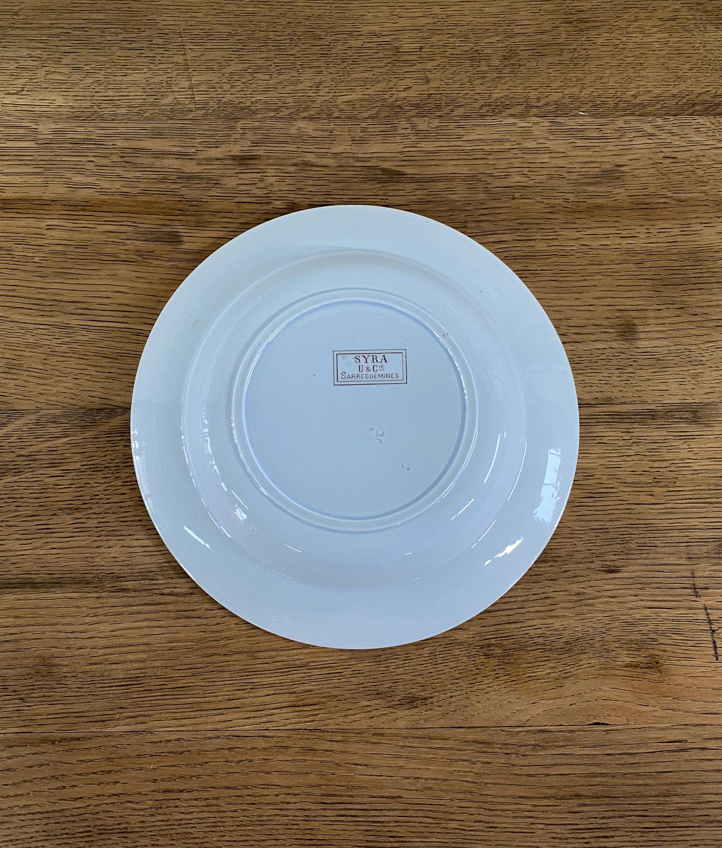 "SARREGUEMINES" Soup Plate