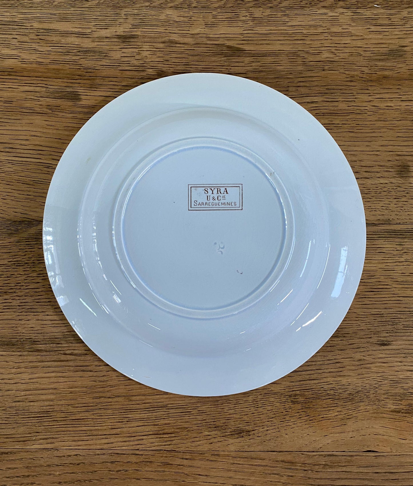 "SARREGUEMINES" Soup Plate