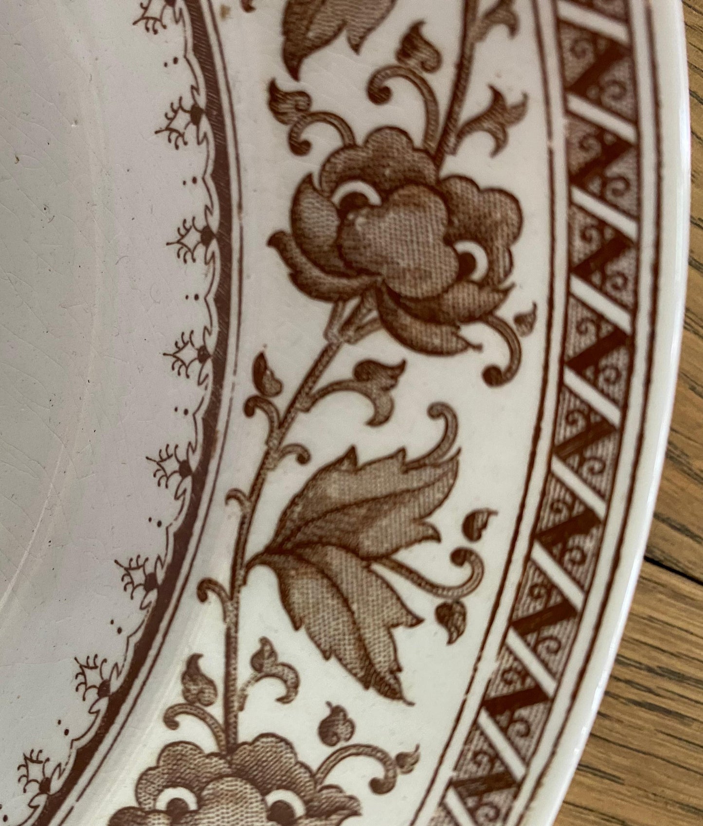 "SARREGUEMINES" Soup Plate