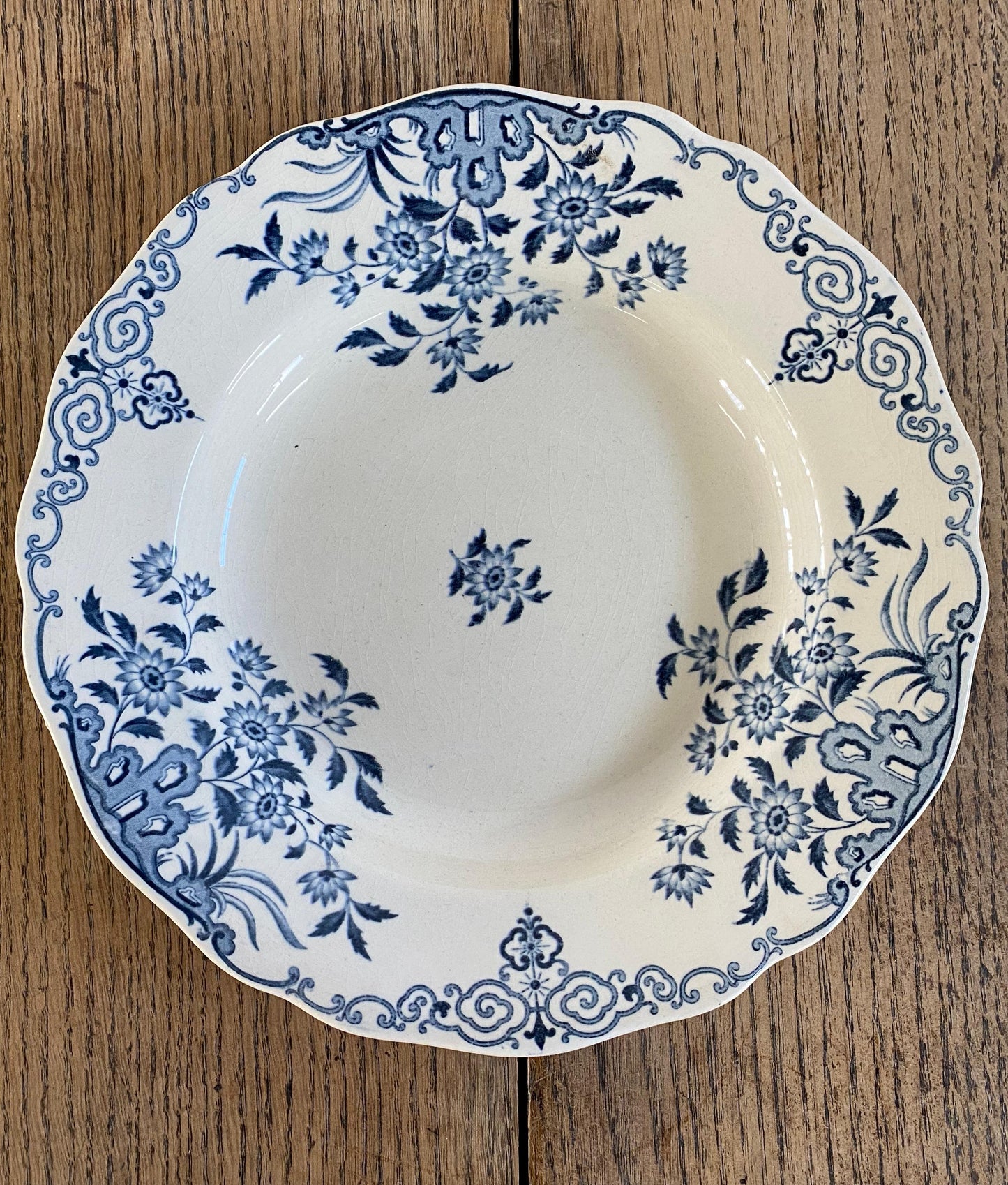 Sarreguemines"Moscou"Soup Plate