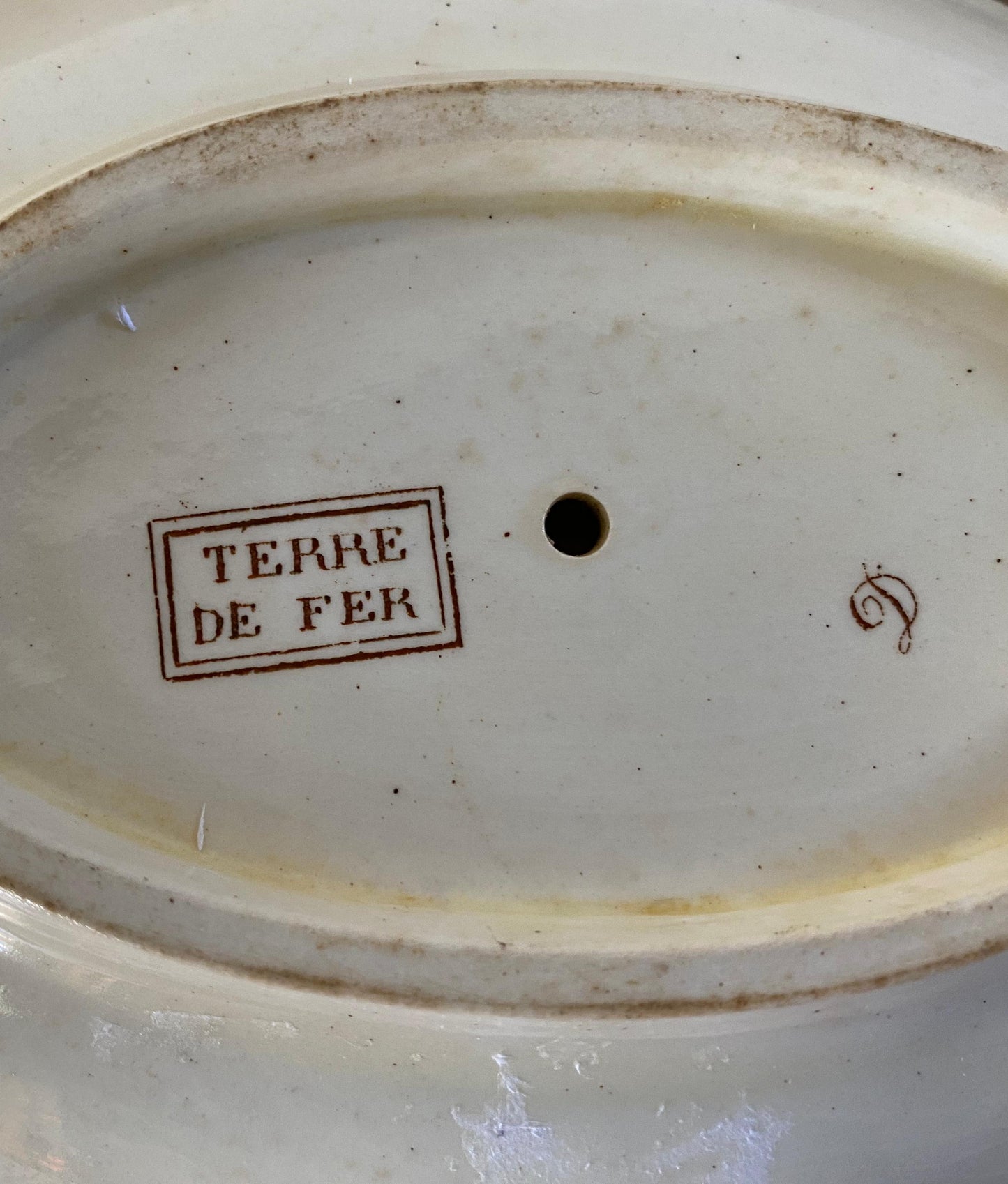 Antique Saucière TERRE DE FER