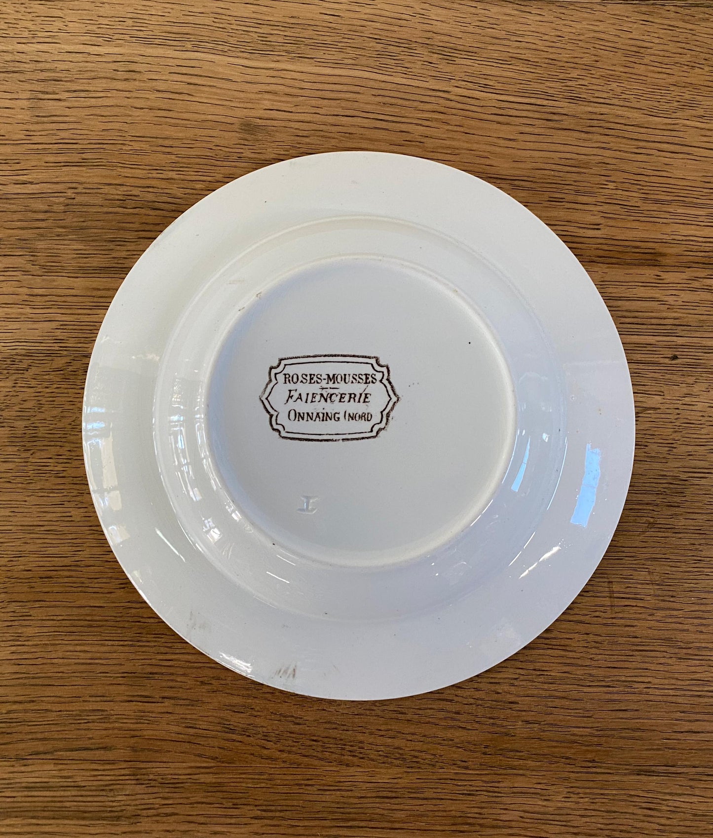 "ONNAING nord"Soup Plate