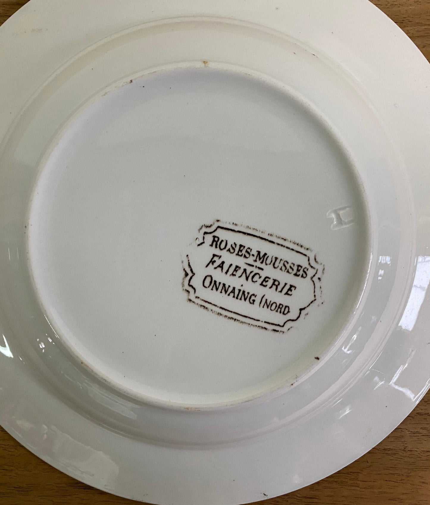 "ONNAING nord"Soup Plate