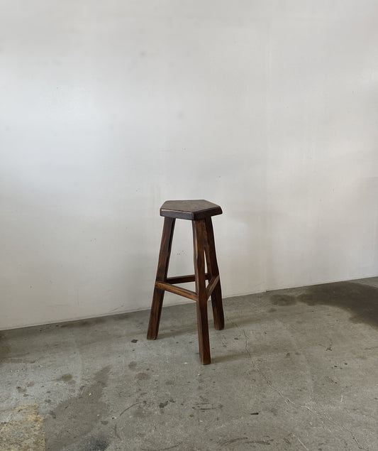 Brutalist High Stool / Olavi Hanninen for Aranjou