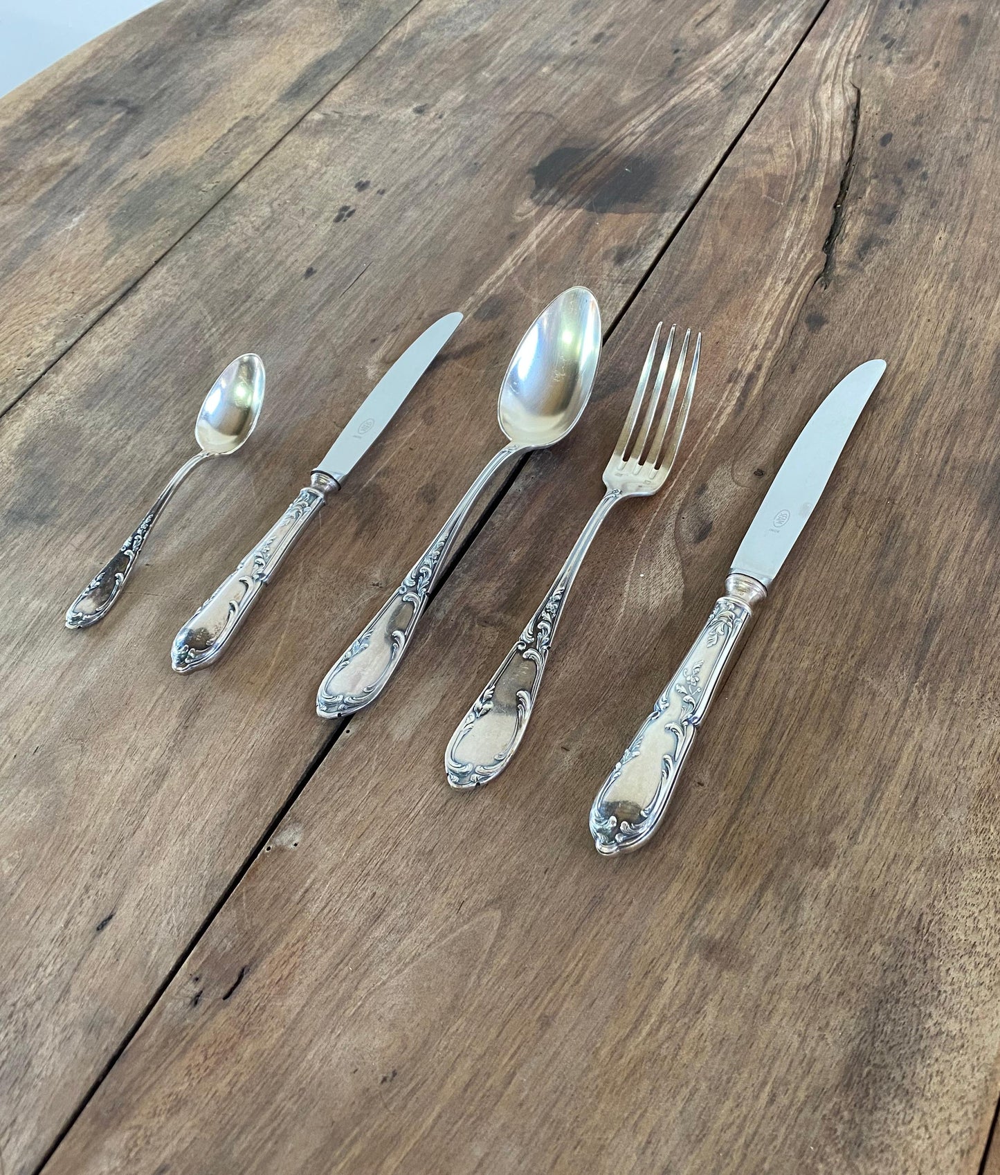 Antique 5set Cutlery