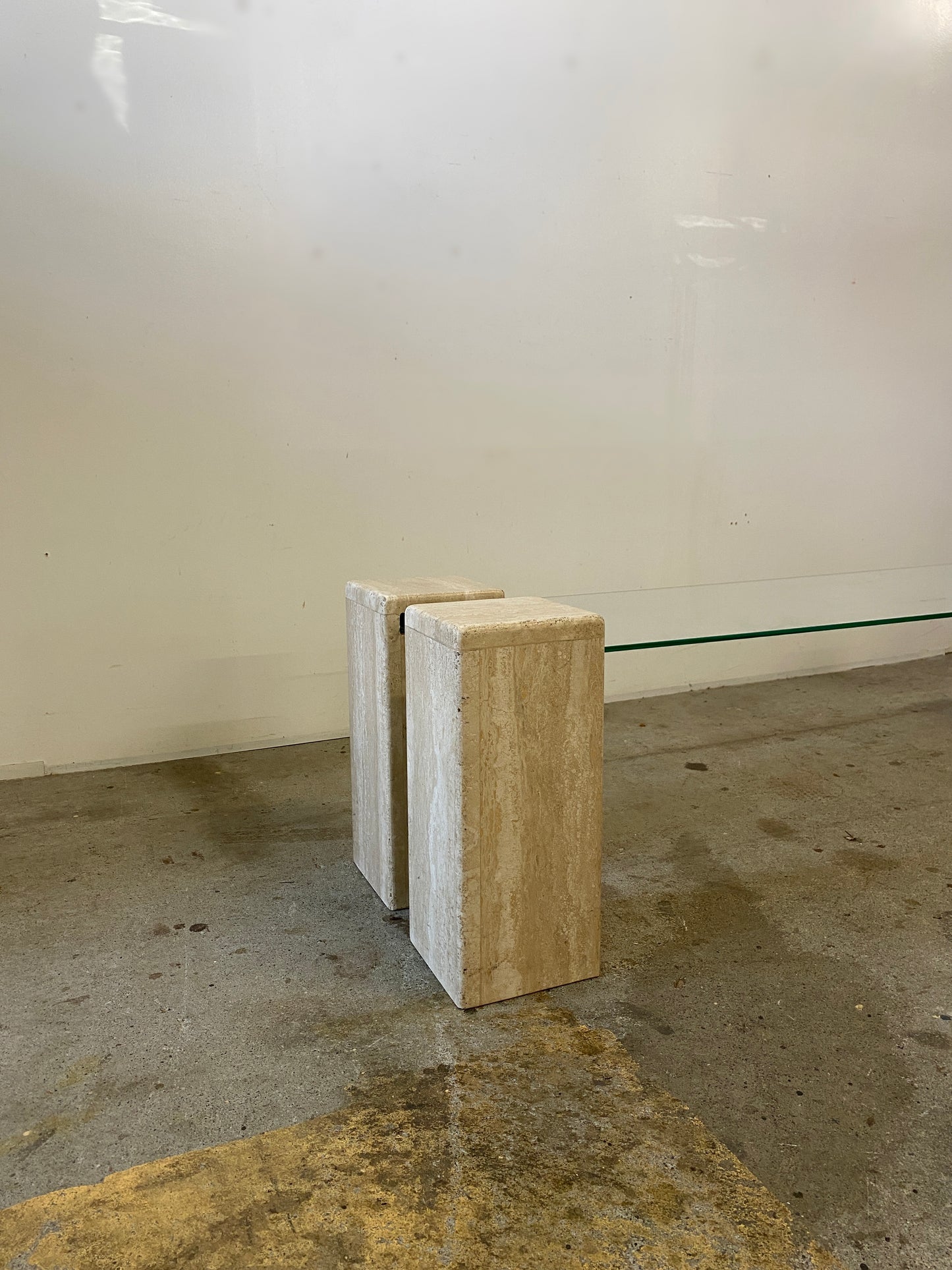 Italian Travertine Coffee Table