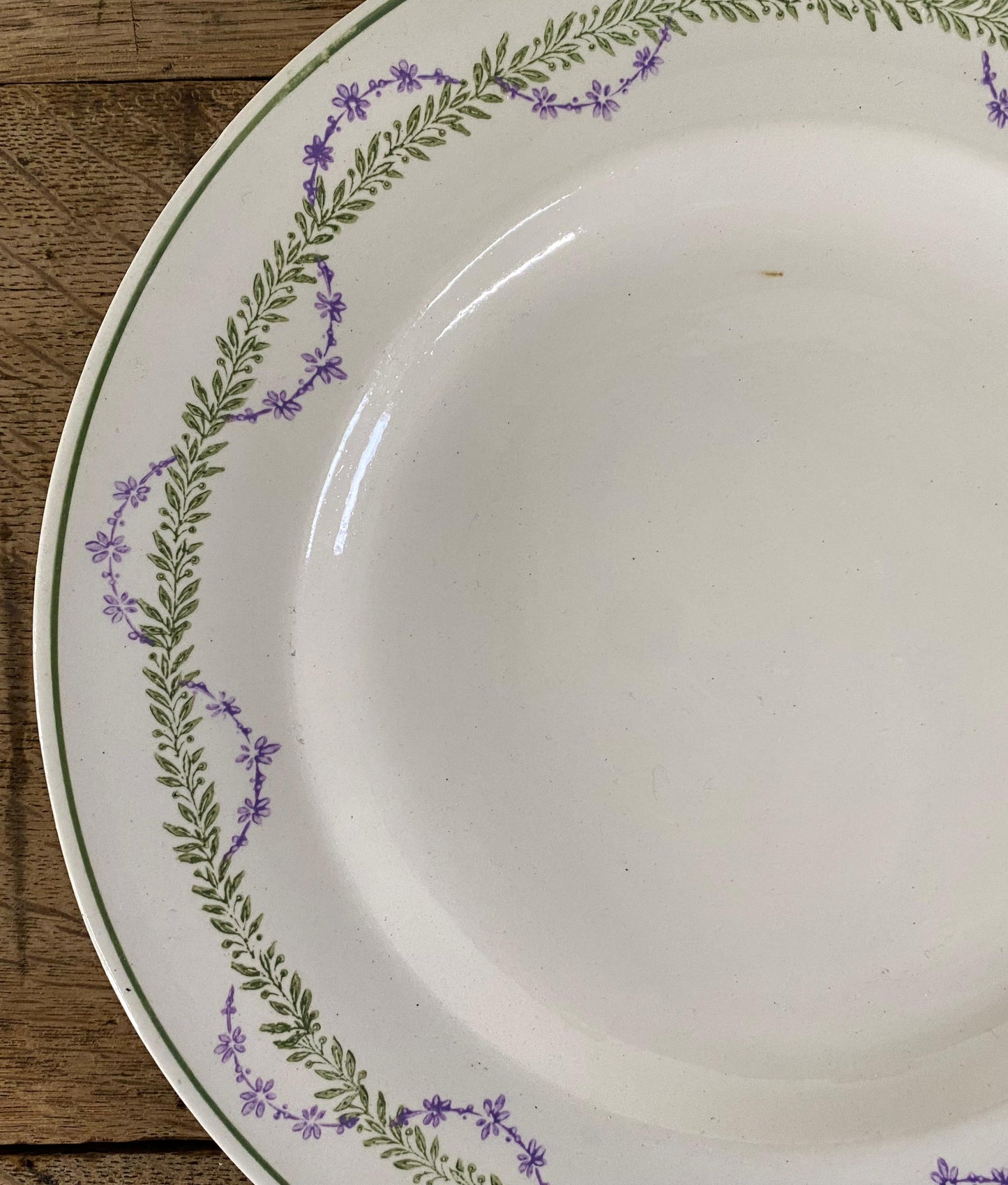 "LONGWY"Dinner Plate