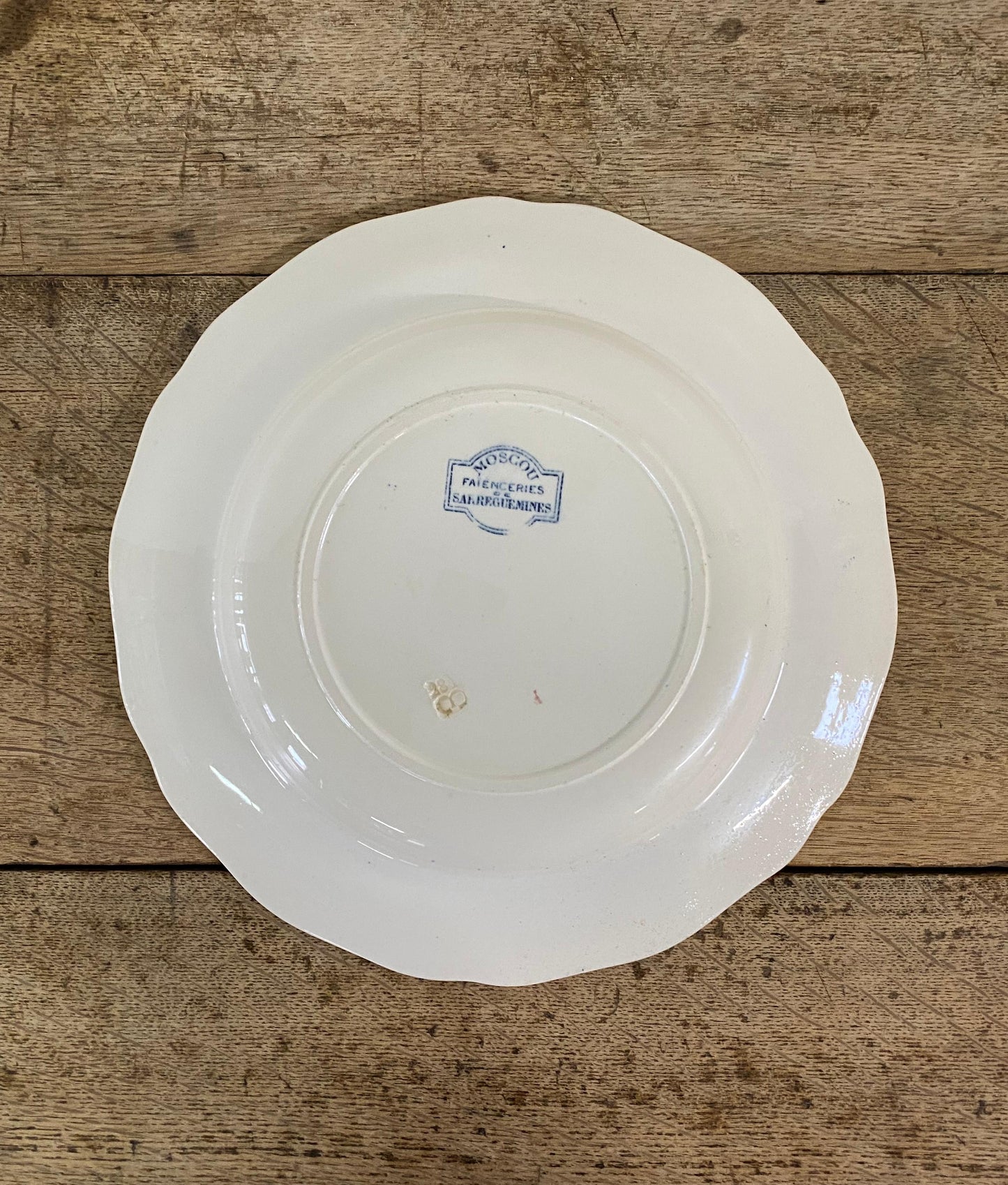 Sarreguemines"Moscou"Soup Plate P　　