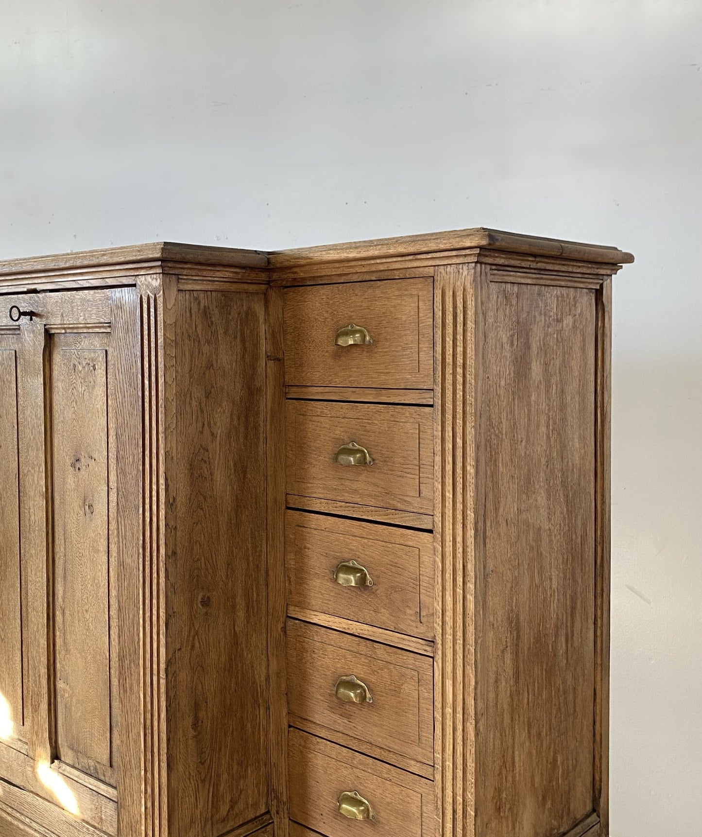 Oak Drawers Cabinet