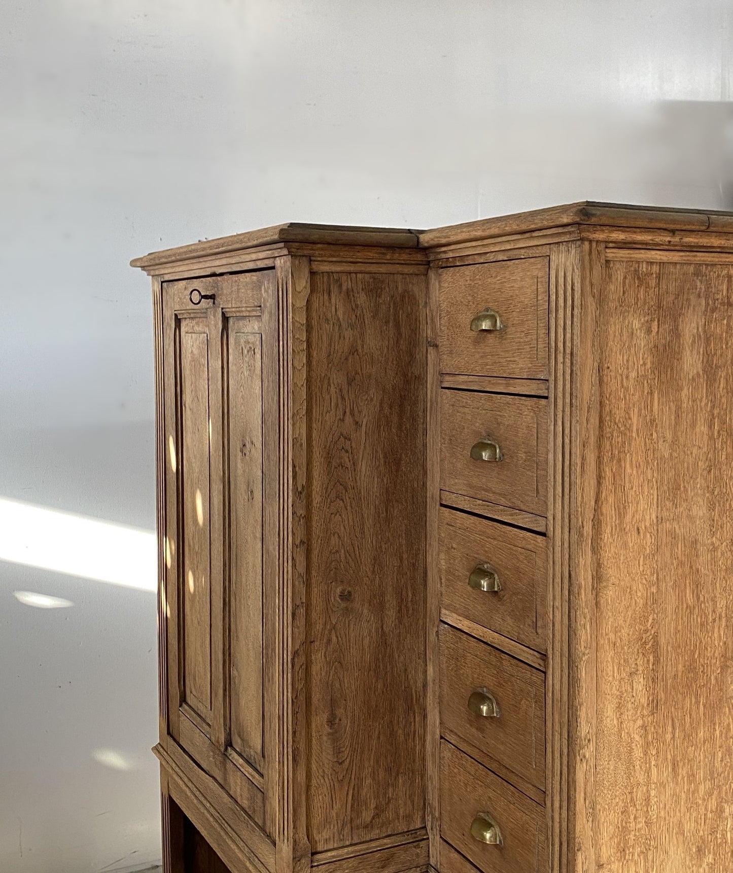 Oak Drawers Cabinet