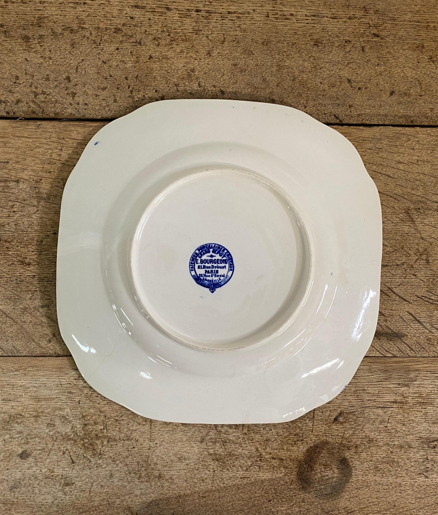 "E.BOURGEOIS "Dinner Plate