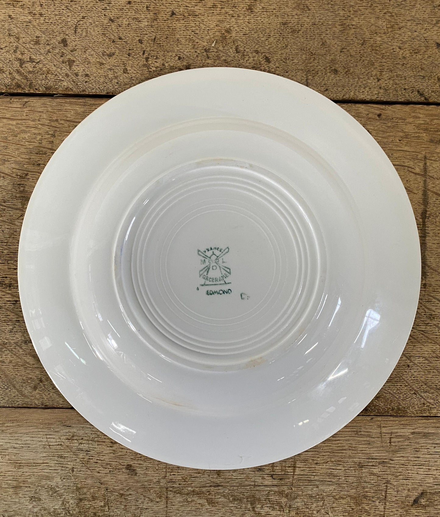 "Moulin des Loups Hamage" Soup Plate