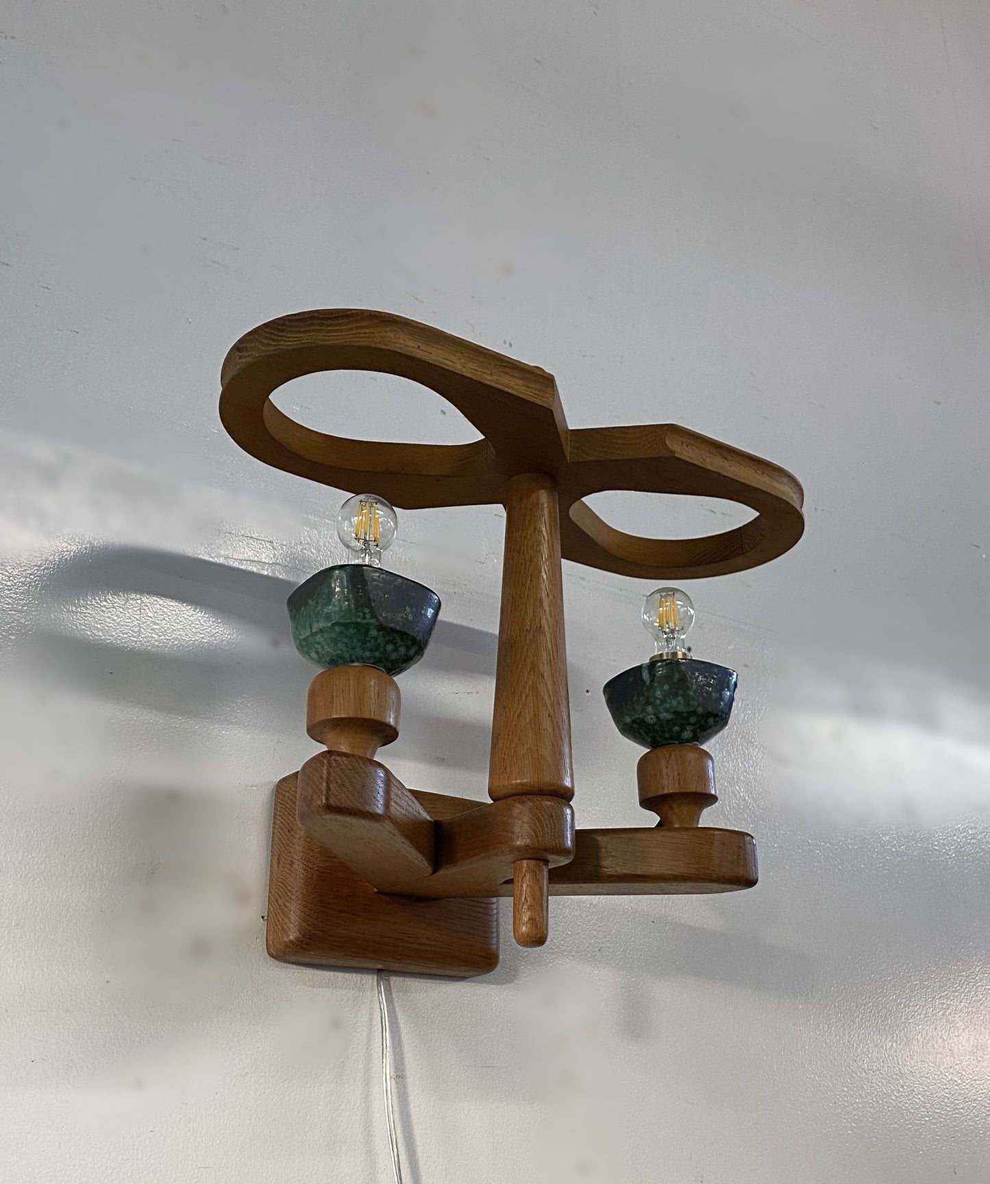 ”Guillerme & Chambron” Ceramic Wall Lamp