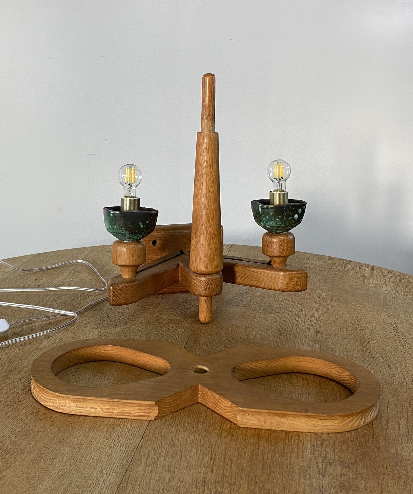 ”Guillerme & Chambron” Ceramic Wall Lamp